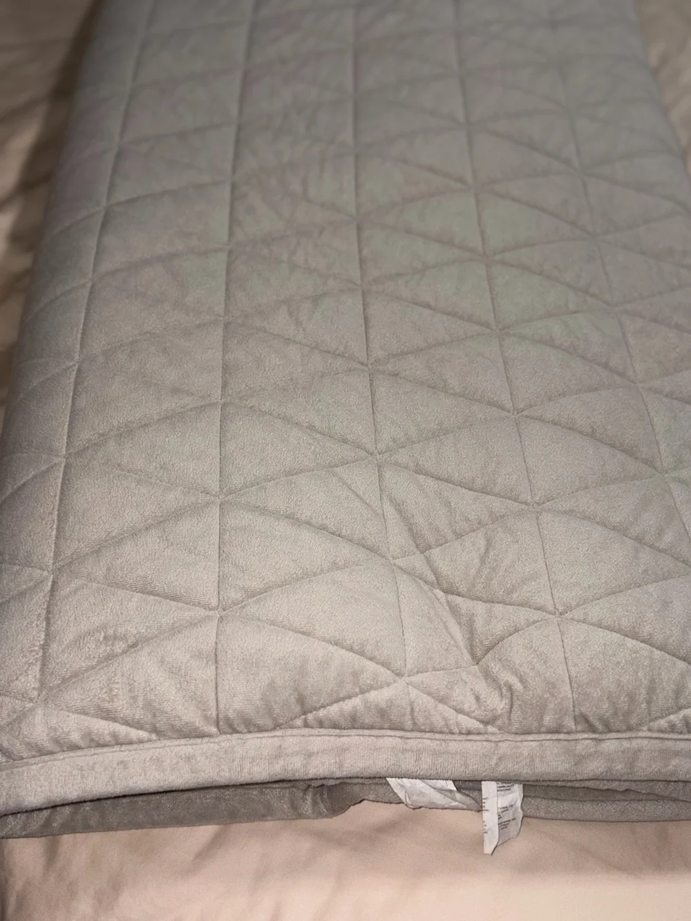 Ugg diamond quilted heavy Blanket 90” x 90”